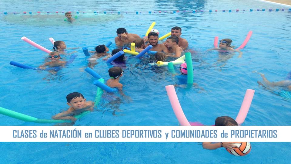 Clases de natación en clubes deportivos